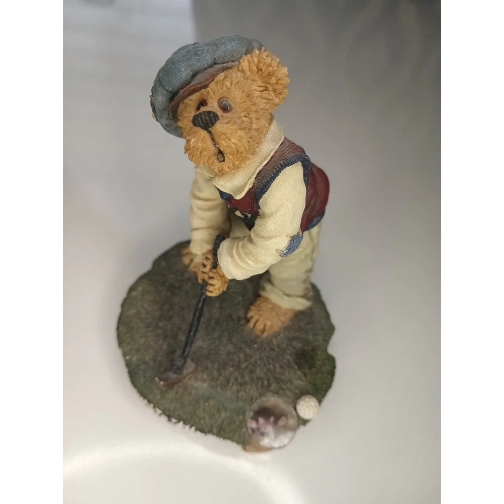 Boyds Bear Bearstone Putter T Parfore Birdie This Bogie That Figurine 228359